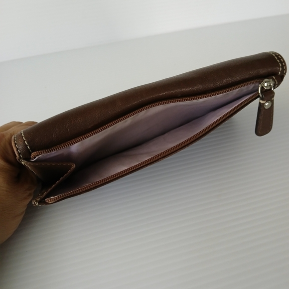 Coach Brown Leather Wallet - Picture 12 of 13